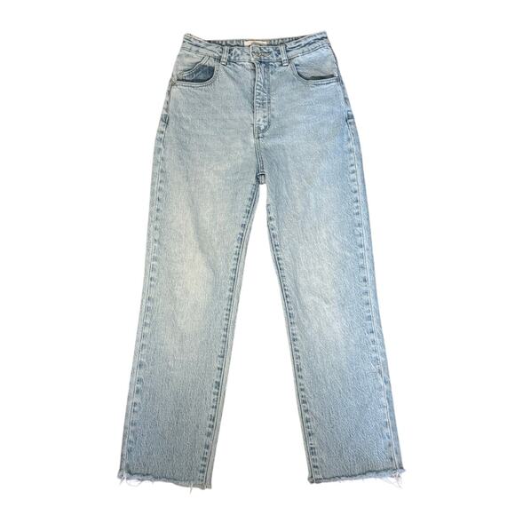 Women's Size 26 Rolla's Dusters High Rise Slim Light Wash Jeans - Picture 1 of 4